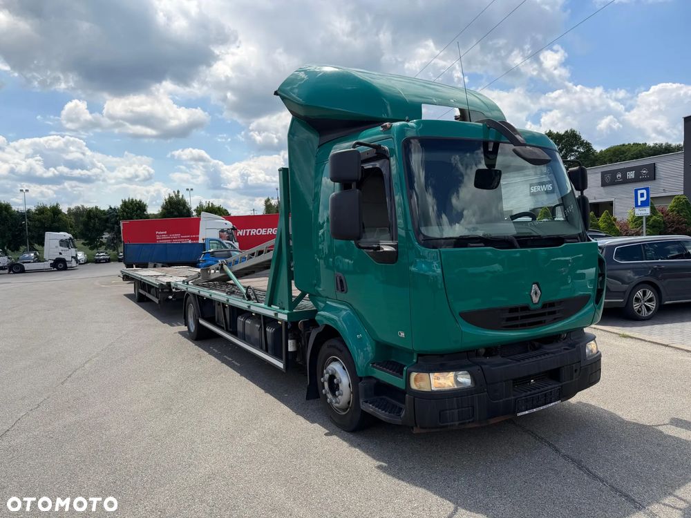 Renault MIDLUM AUTOLAWETA ZESTAW Z PRZYCZEPĄ WINDA HYDRAULICZNA - 2