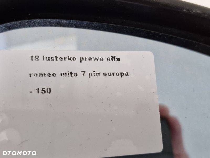 alfa romeo mito lusterko drzwi prawe 7 pin europa - 6