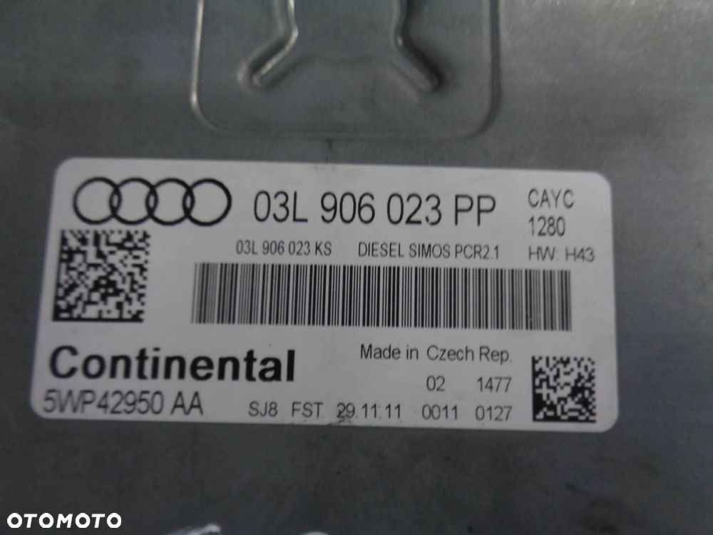 audi a3 golf vi 1.6 tdi sterownik komputer silnika - 2