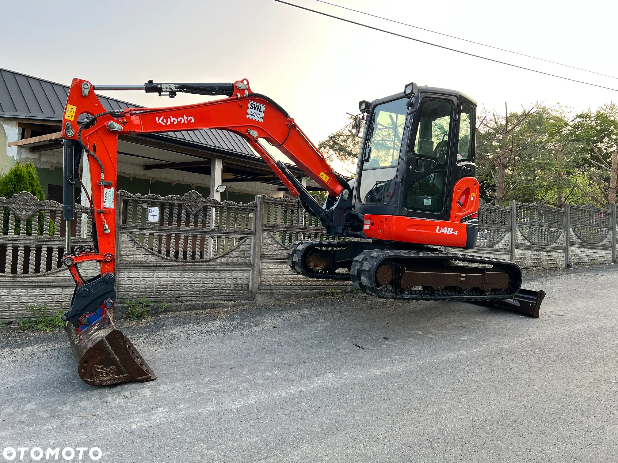Kubota U48-4 * Koparka Gąsienicowa Kubota U48 * 5 Ton * Zerowy Obrys * Stan IDEALNY * - 13