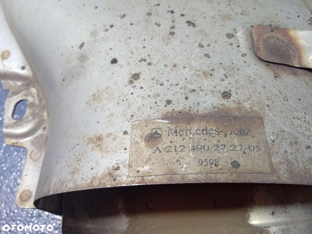 MERCEDES E-KLASA W212 LIFT KOŃCÓWKA TŁUMIK  WYDECH LEWY A212490272705 - 5