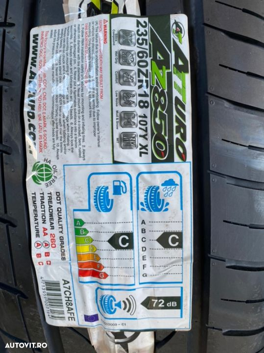 vand anvelope 235/60/18 atturo de vară noi - 4