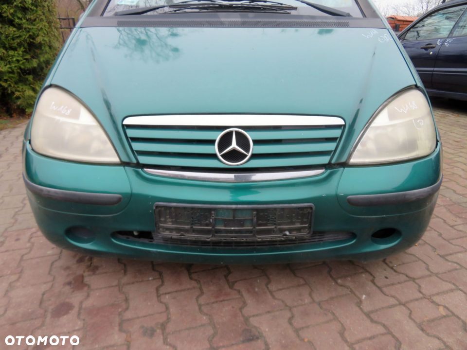 MASKA ZDERZAK BŁOTNIKI LAMPY A-KLASA W168 282 MERCEDES 1997-2001 ZIELONY JUNGLE PRZÓD KOMPLETNY - 9