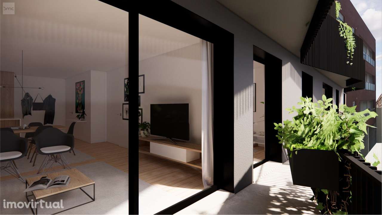 T1 | Terraço | Arrumos | Estacionamento | Leça da Palmeira | Matosinho - Grande imagem: 5/11