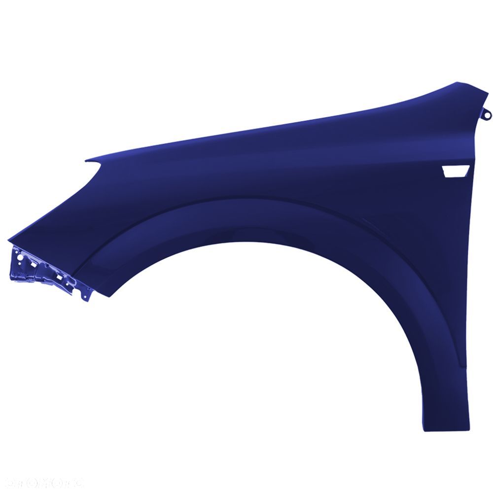 BLU Błotnik OPEL ASTRA H 3 III Z20Z lewy niebieski 04-14 przód RoyalBlue - 2