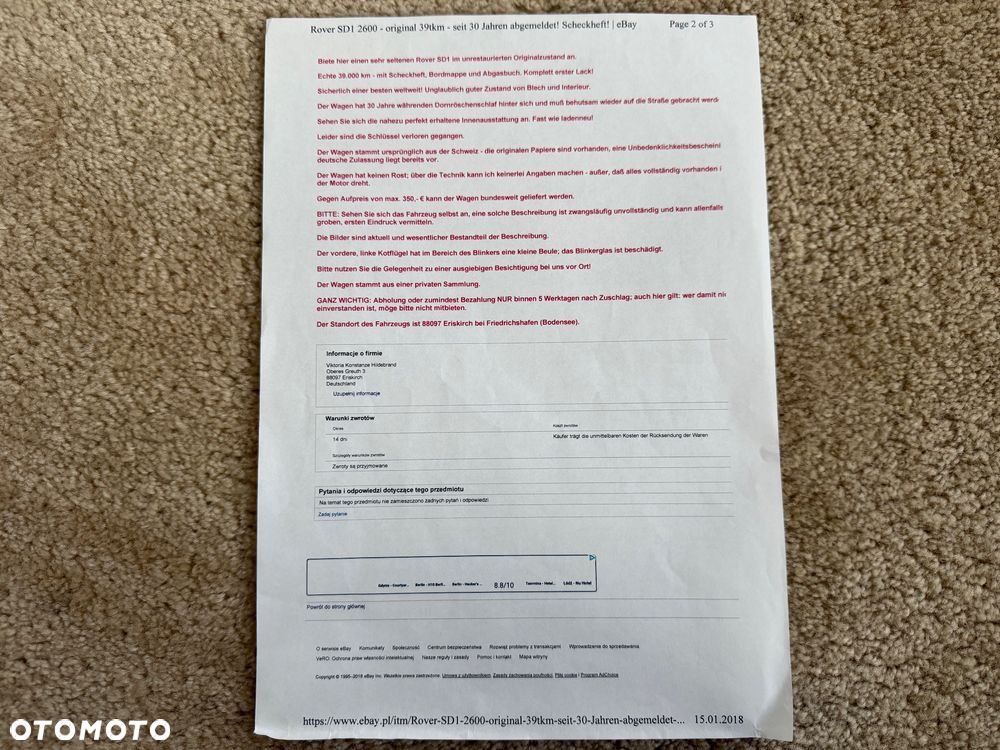 Rover SD 2600 S - 39