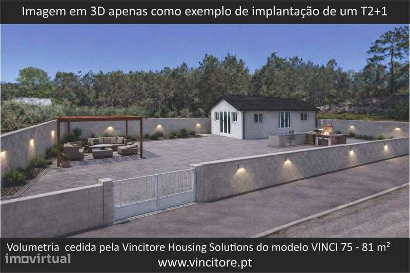 Terreno urbano em Ourém - aprox. 400m2 - Oferta de Projeto* - Grande imagem: 2/12