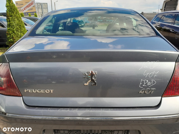 PEUGEOT 407 KLAPA BAGAŻNIKA TYLNA TYŁ KOLOR: EZWD