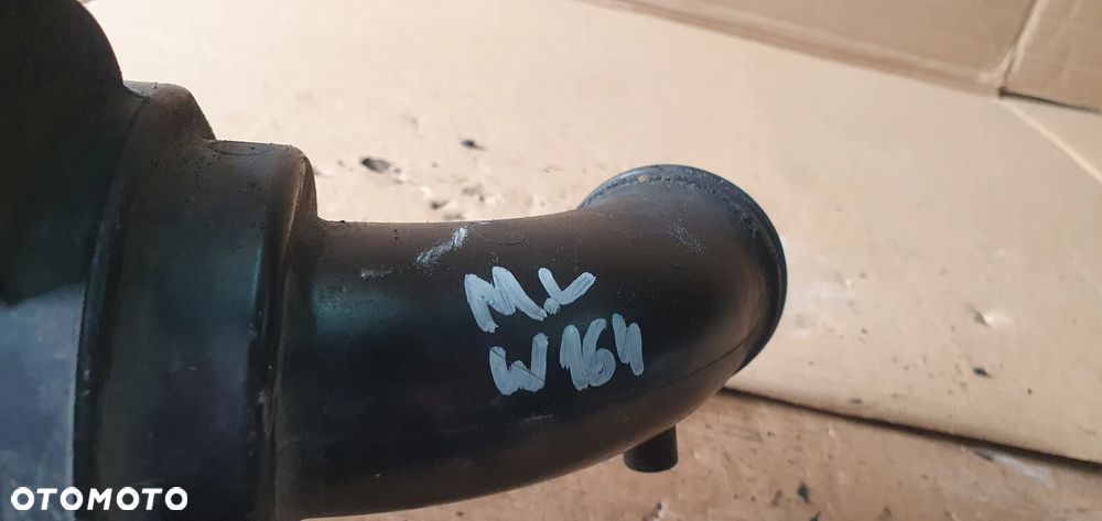 Rura dolot przewód powietrza odma rezonator Mercedes ML W164 3.0 CDI A6421400687 - 7