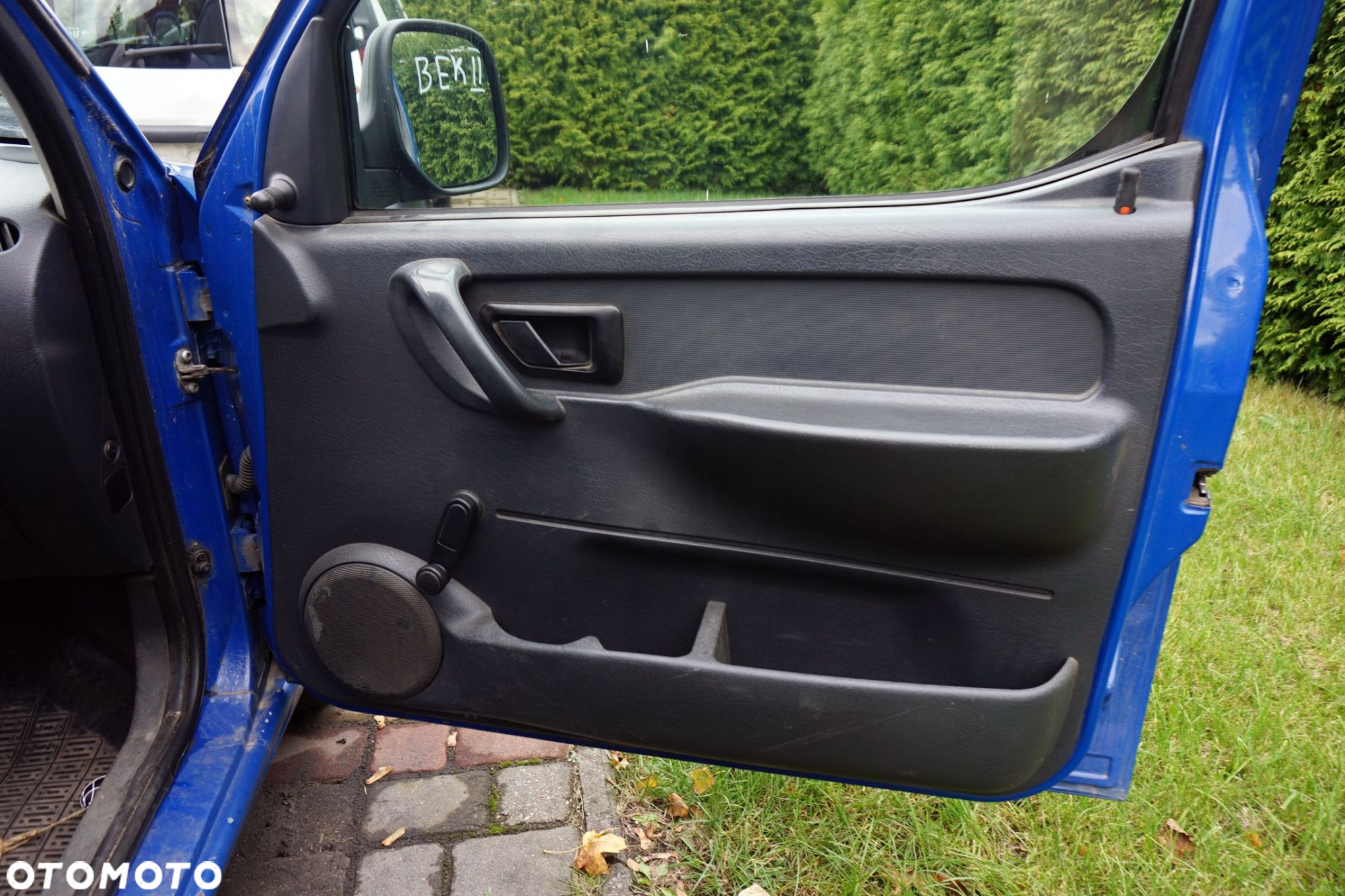 DRZWI PRZEDNIE PRAWE BERLINGO I LIFT II M59 KPVB  NIEBIESKI CITROEN 2002-2008 - 8