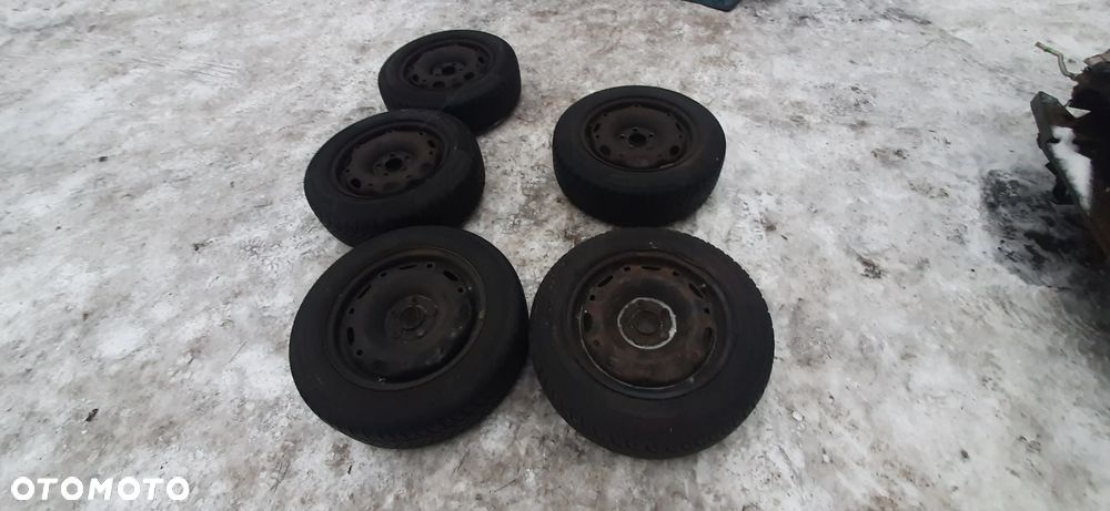 SEAT Skoda Volkswagen Audi Koła 14 zimowe 5 sztuk 4x continental 175/65/r14 1x 185/60/r14 rozstaw 5X100 OBSADZENIE 57,1 - 8