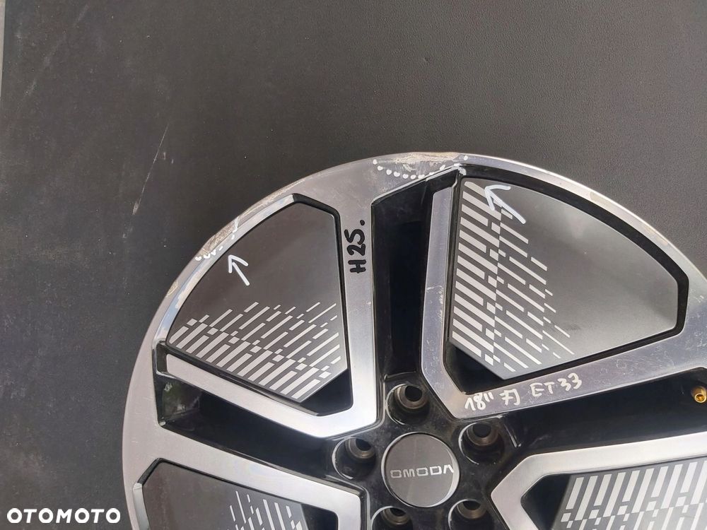 OMODA 5 E5 C5 Alufelga 18 7J ET33 5X108 203000180AA - 2