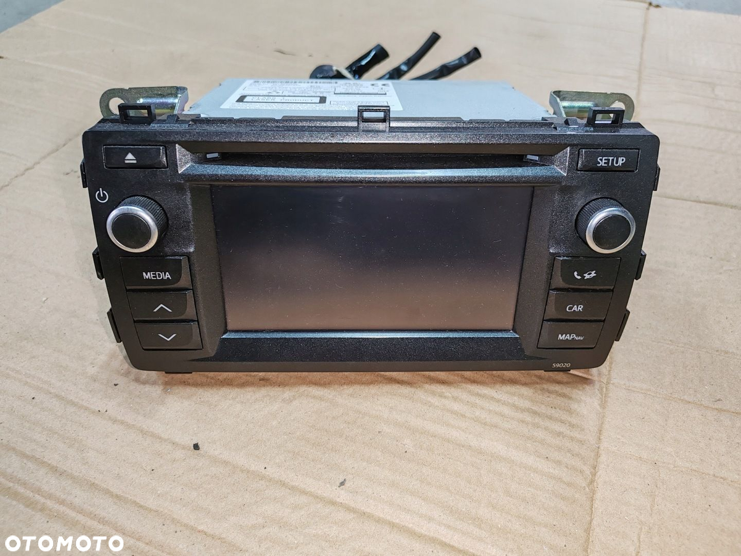 Radio nawigacja wyświetlacz 86140-02030 Toyota Auris II 12-15 - 2
