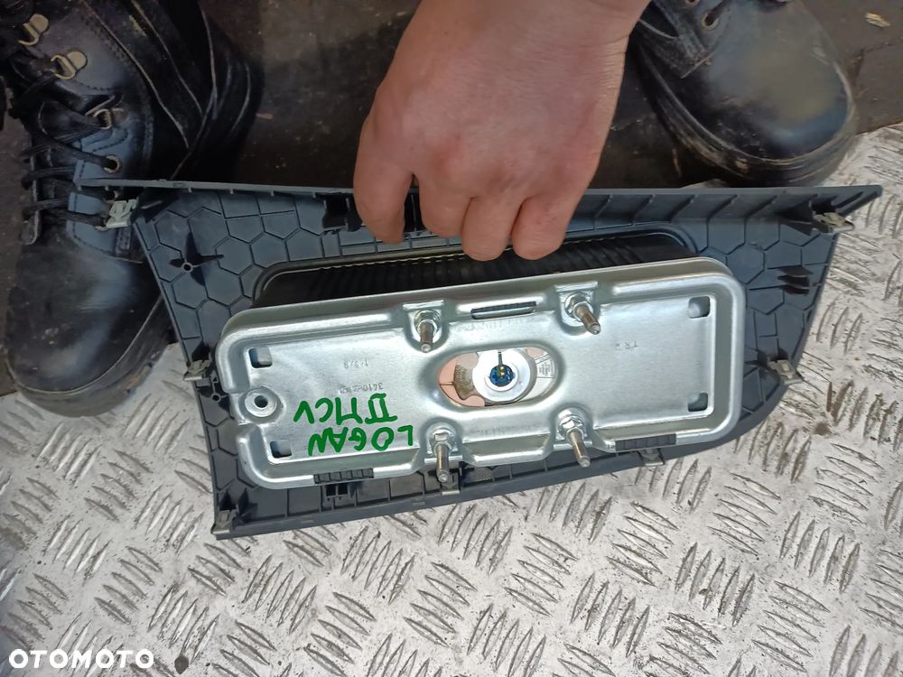 KOMPLET PODUSZEK PODUSZKA KIEROWCY W KIEROWNICĘ PASAŻERA W PULPIT DACIA LOGAN II MCV - 4