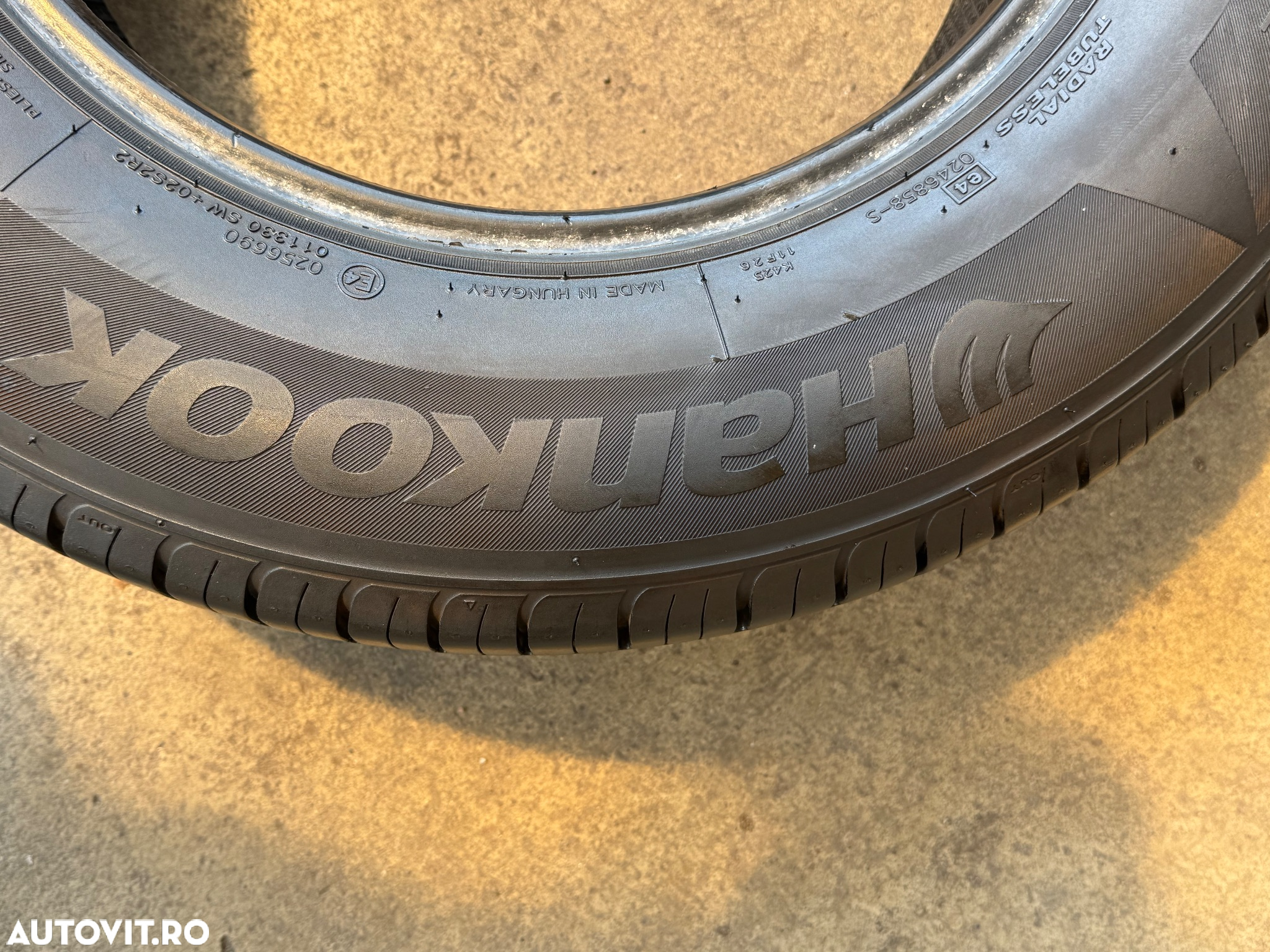 Vând anvelope 205/70/15 hankook de vară ca noi - 6