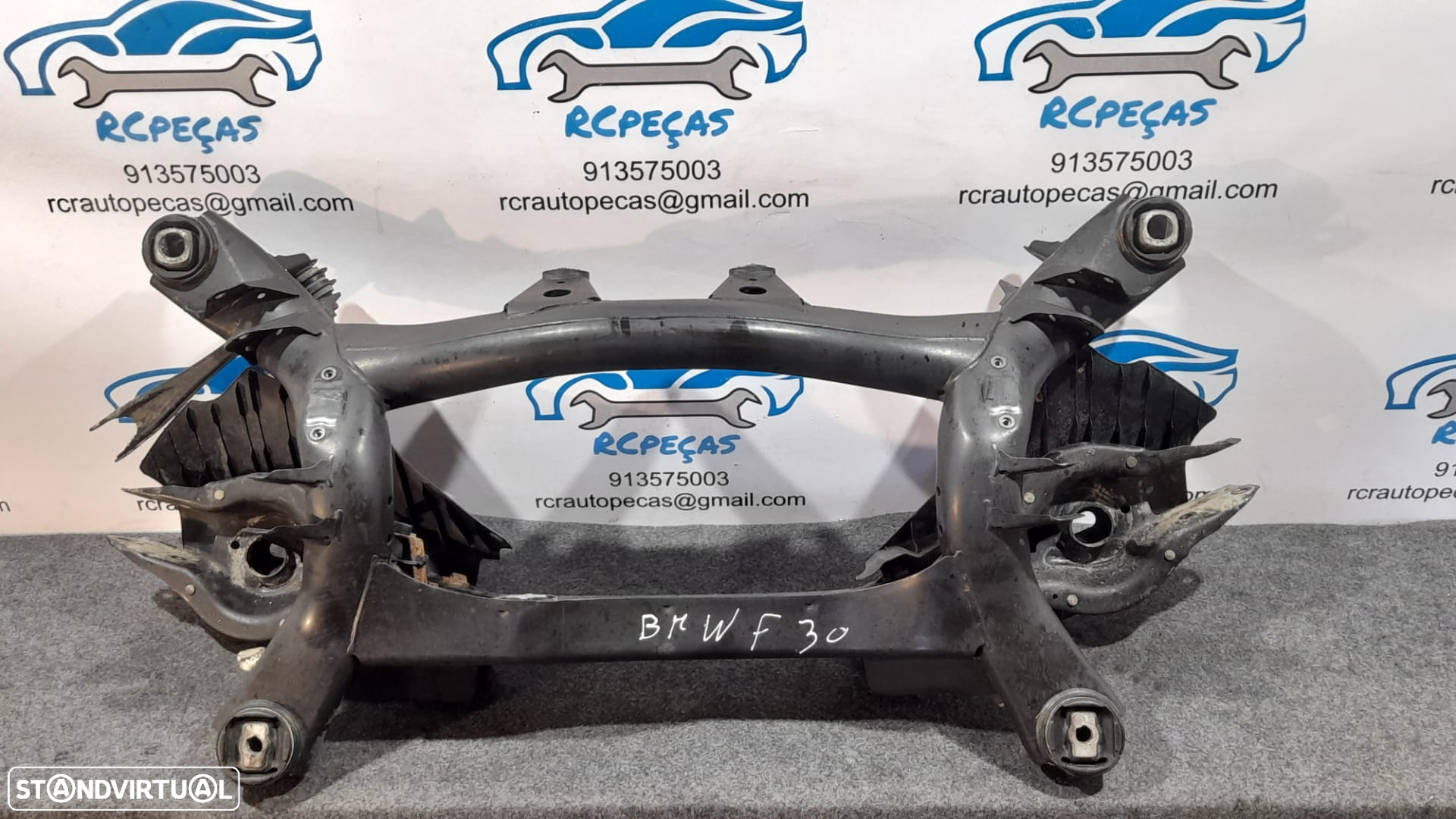 CHARRIOT TRASEIRO TRÁS 6872118 6866983 31106866983 BMW SERIE 3 F30 F31 F35 F80 - 3