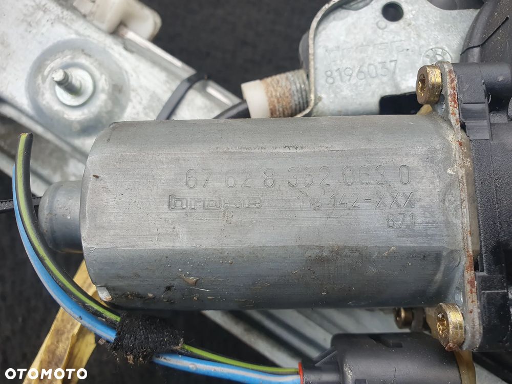 BMW E46 LIFT PODNOŚNIK SZYBY LEWY PRZÓD 8196037 3620630 POSIADAM 2 SZT - 8