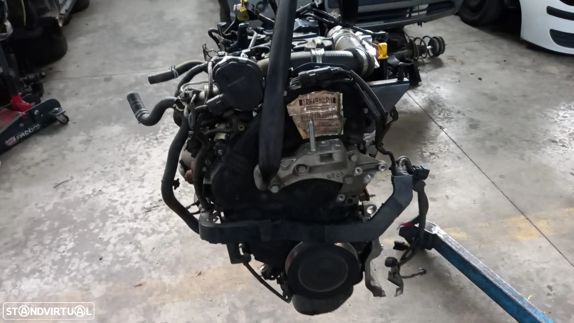 Motor KVJA Ford Fiesta VI 1.4 tdci com injeção - 4