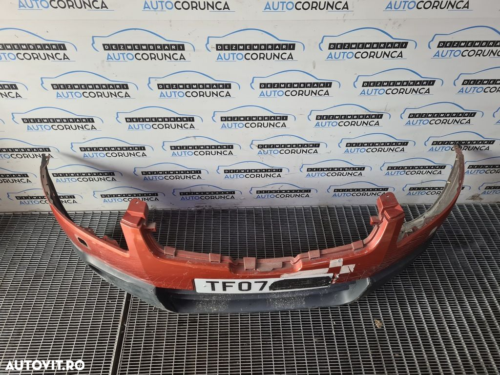 Bara fata Nissan Qashqai 2007 - 2010 ROSU (1003) model cu spalatoare far - 2