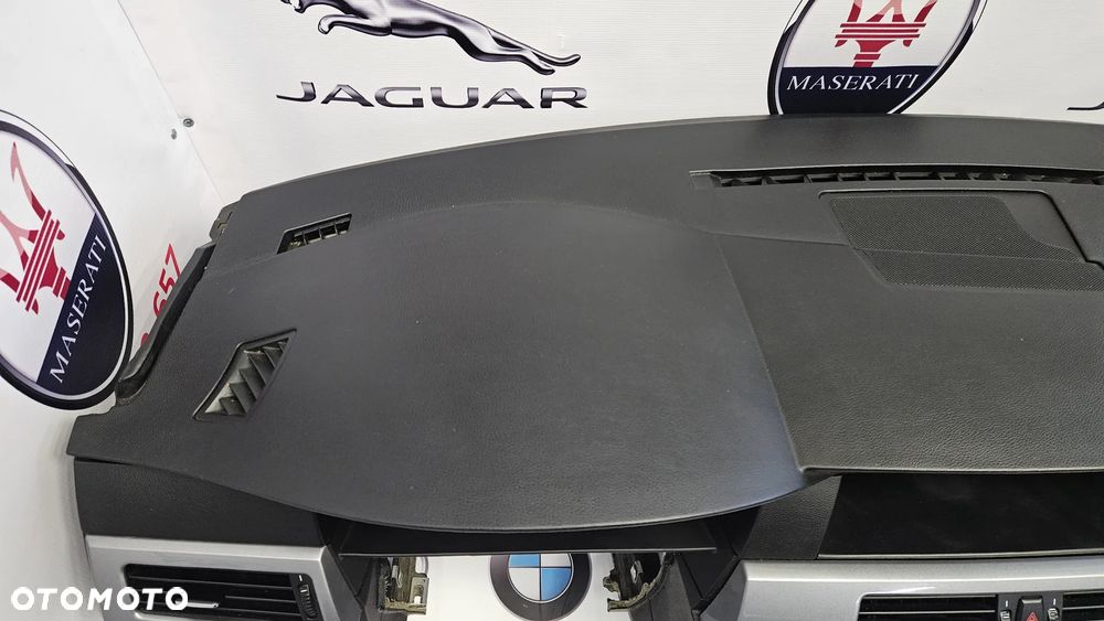 BMW 5 E60 E61 LIFT LCI Start Stop Kokpit Konsola Deska Poduszki powietrzne Airbag Napinacze - 14