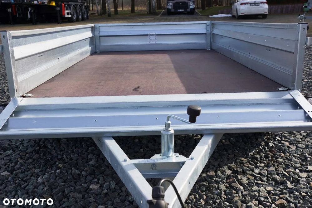 Zaslaw 2 osie, przyczepa towarowa MOCNA I SOLDNA DMC 750 KG - 14