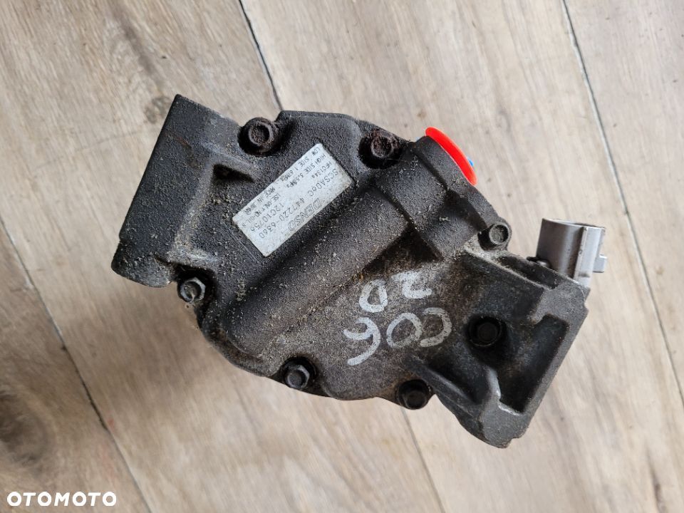 Sprężarka kompresor klimatyzacji Toyota Corolla E12 2,0 D4D 447220-6360 447220-6361 - 6