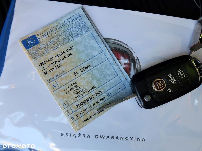 Fiat 2022 DUCATO L4H2 MAXI BRYGADOWY, 7osób Salon Polska, 1 właściciel. Drzwi 270stopni, Kamera, NOWY MODEL - 31
