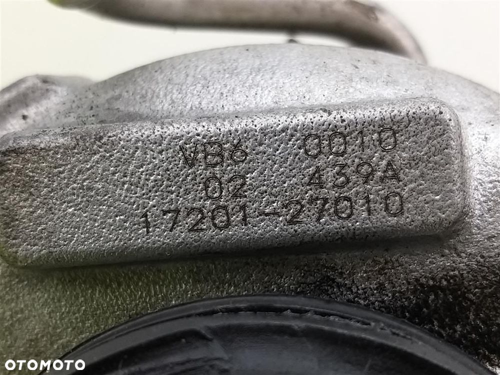 Turbosprężarka turbina Toyota Avensis I T22 2.0D4D  1997-2000R 1720127010 - 5
