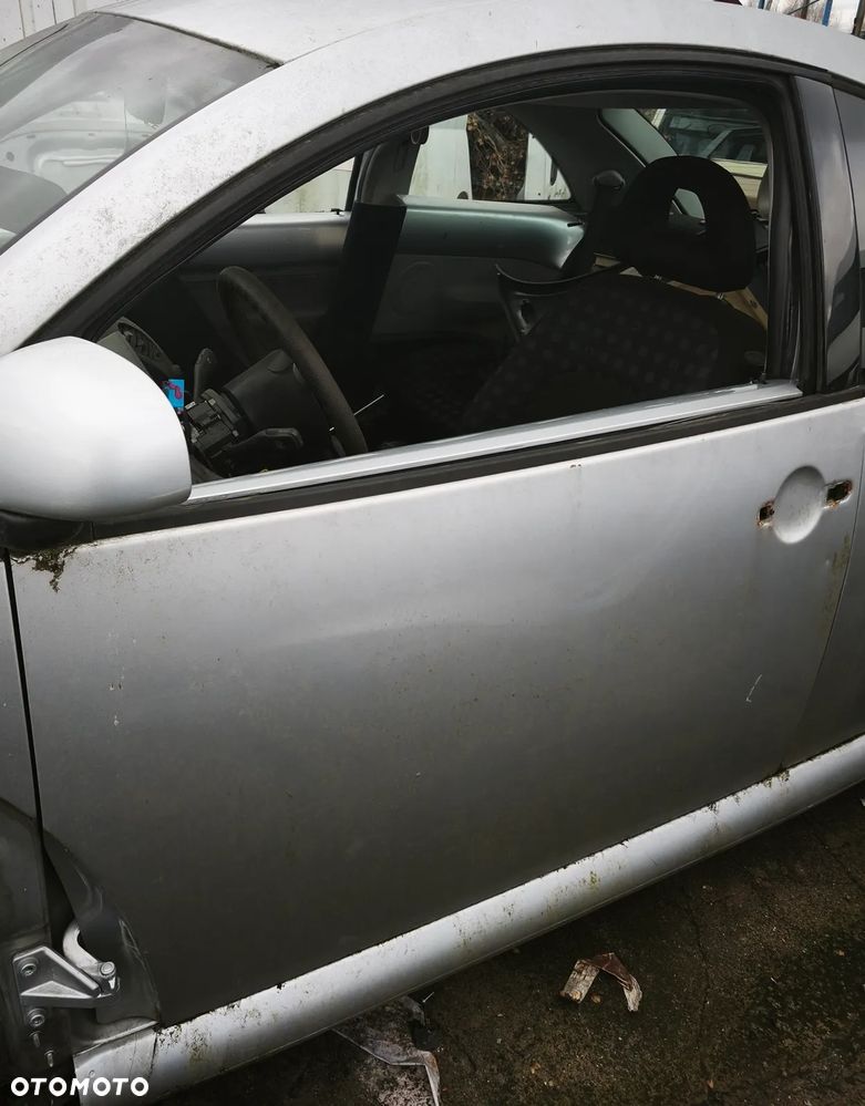 VW NEW BEETLE 97- DRZWI LEWY PRZÓD PRZEDNIE GOŁE - 1