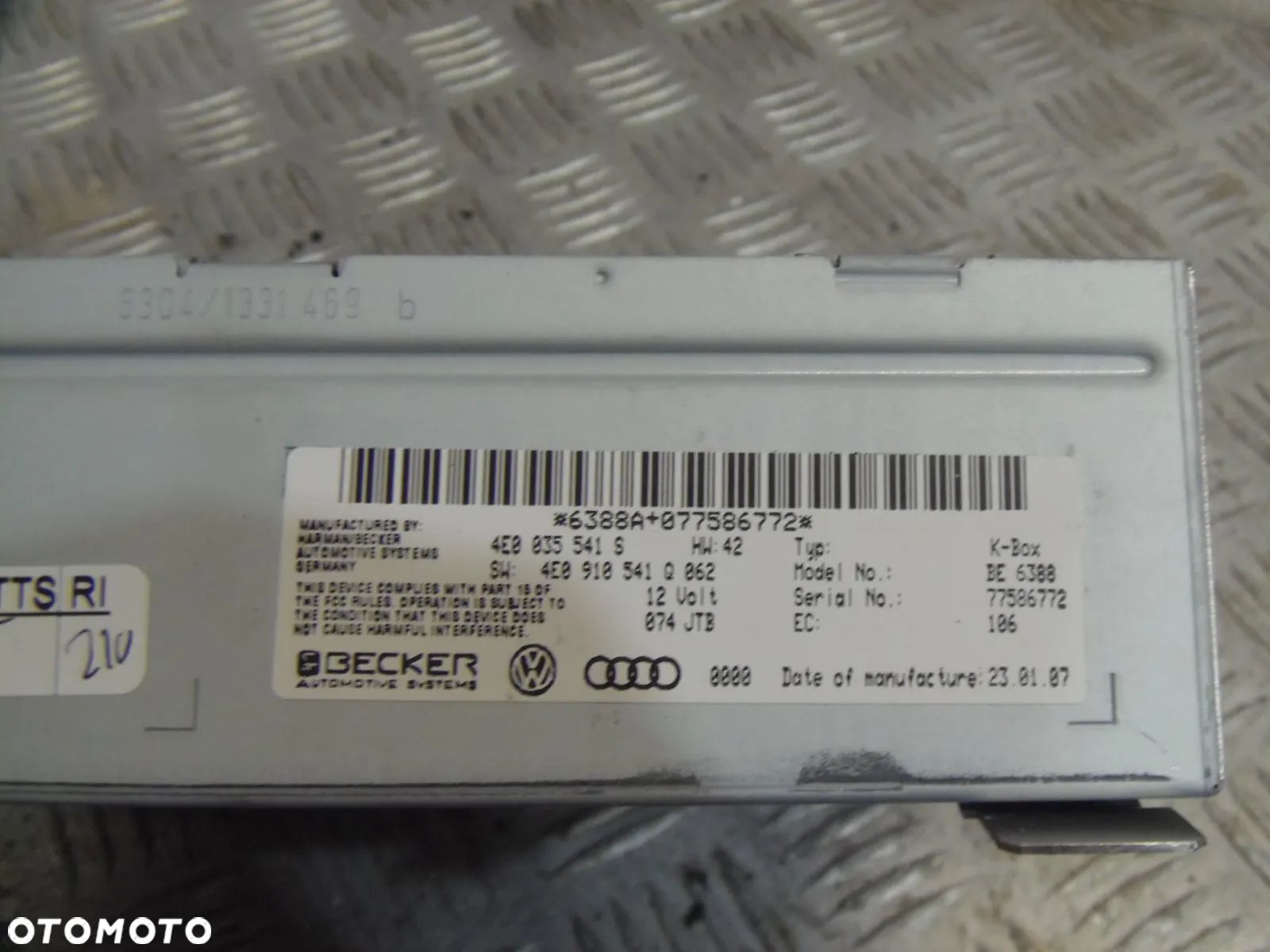 TUNER MODUŁ RADIA AUDI Q7 4L 4E0035541S - 1