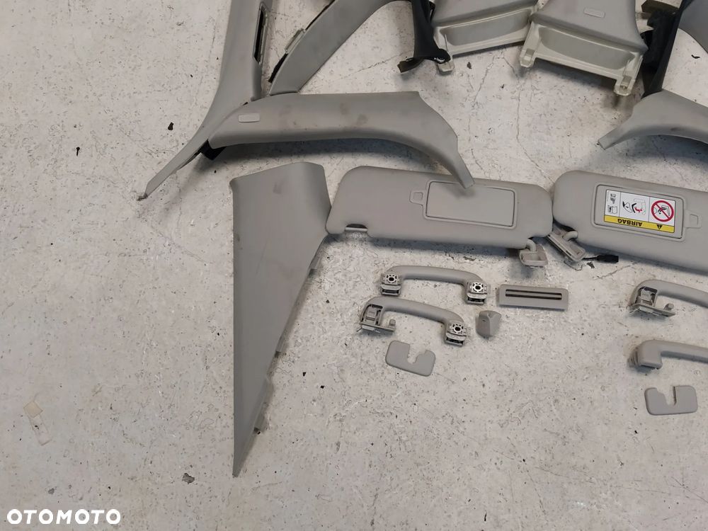 JAGUAR XF X260 SEDAN PODSUFITKA PANEL SŁUPKI SŁUPEK SŁONECZNIKI RĄCZKI ZAŚLEPKI KOMPLET ORYGINAŁ - 16