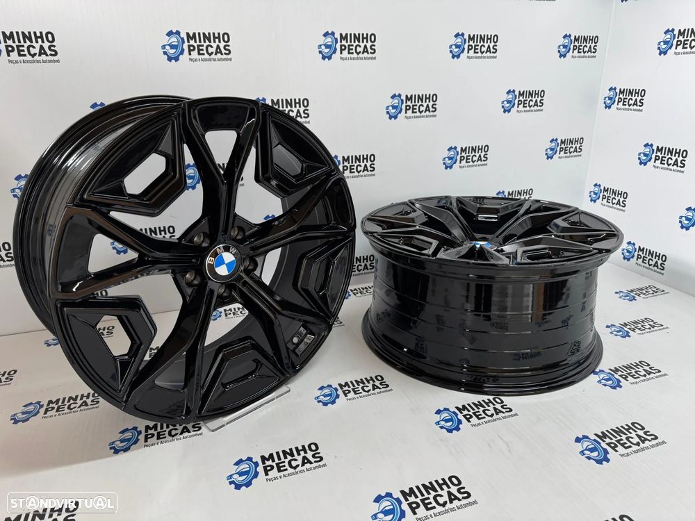 Jantes BMW New X5 (G05) em 20 Preto Brilho - 6