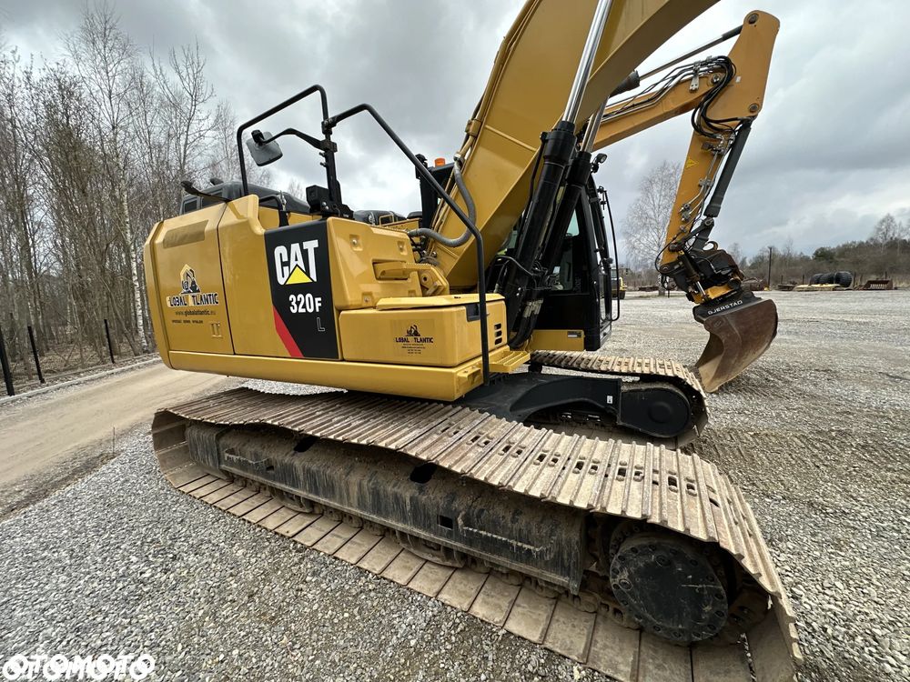 Caterpillar 320 FL tok 2017 kamery 360 stan wzorowy klepka 700mm koparka gąsienicowa 22 tony 122kW - 5