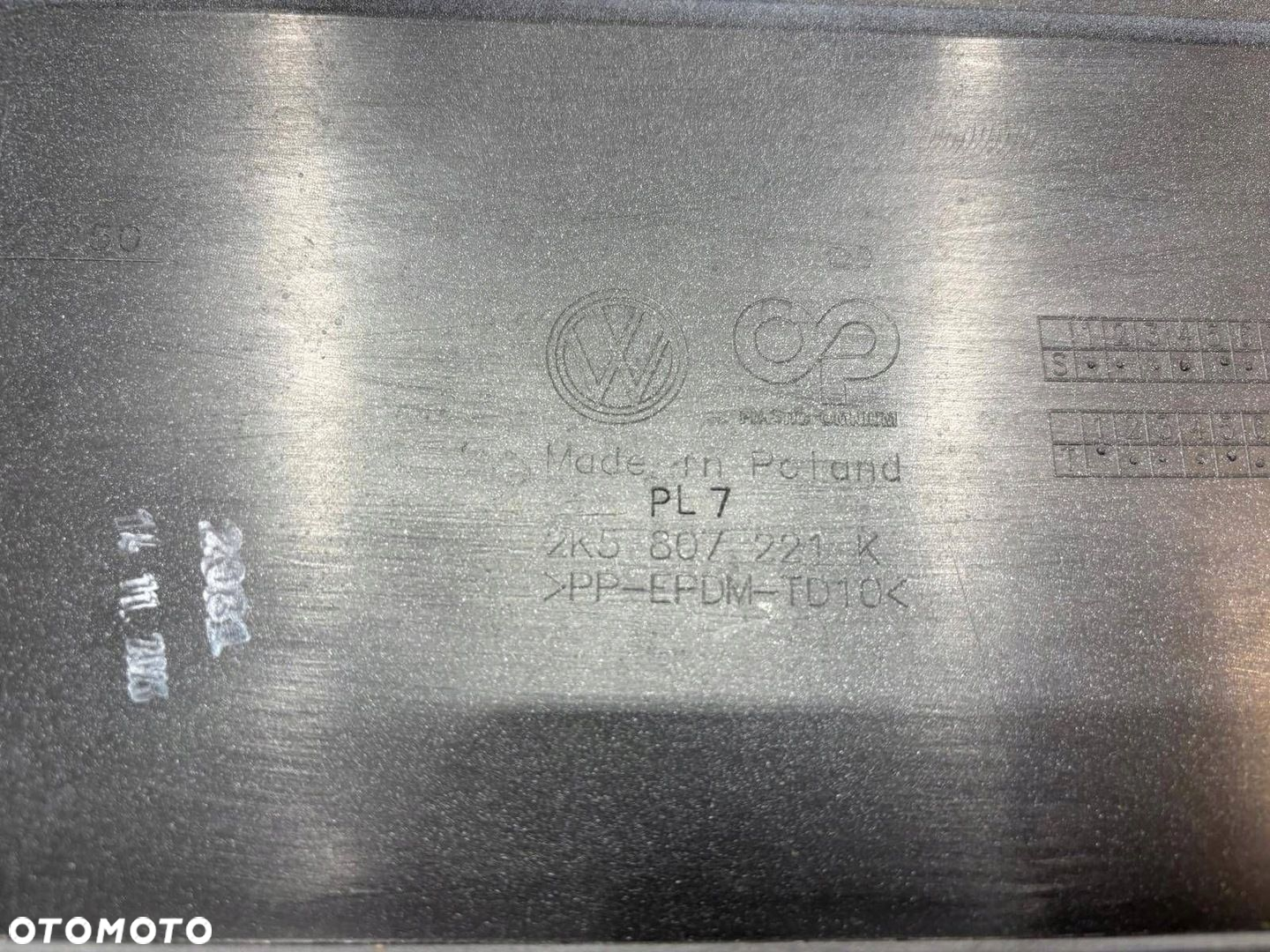 Volkswagen VW Caddy 2K5 Lift Zderzak Przód Przedni 2K5807221K - 14