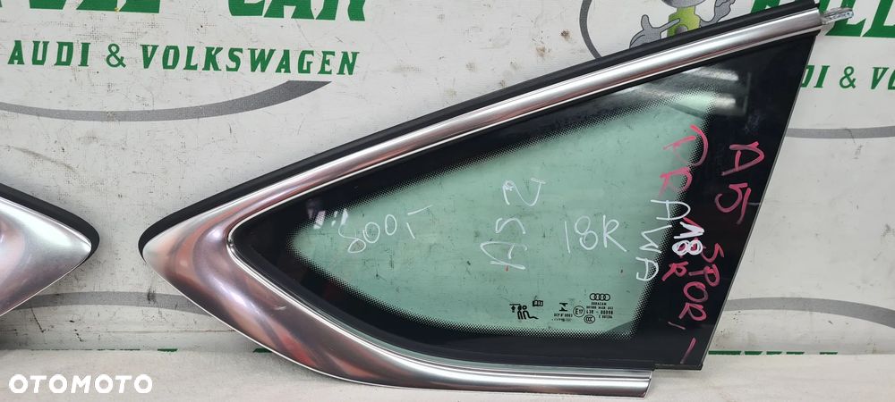 AUDI A5 8W8 SPORTBACK SZYBA SZYBKA KAROSERYJNA  8W8845296F - 1