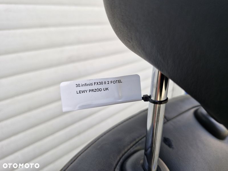 INFINITI FX30 II 2 FOTEL LEWY PRZÓD UK - 11