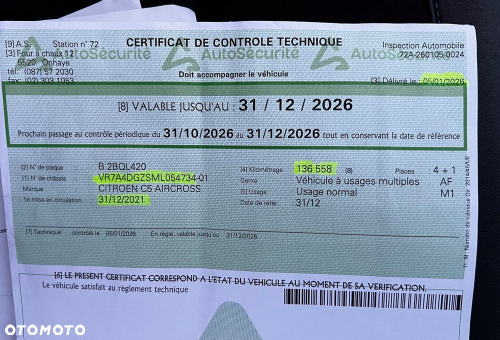 Citroën C5 Aircross 1.6 PHEV 180 Plus EAT8 - 27