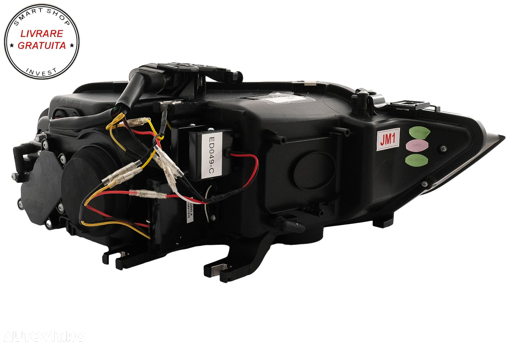 Faruri LED DRL Audi A4 B8.5 Facelift (2012-2015) Negru Semnal Dinamic- livrare gratuita - 18