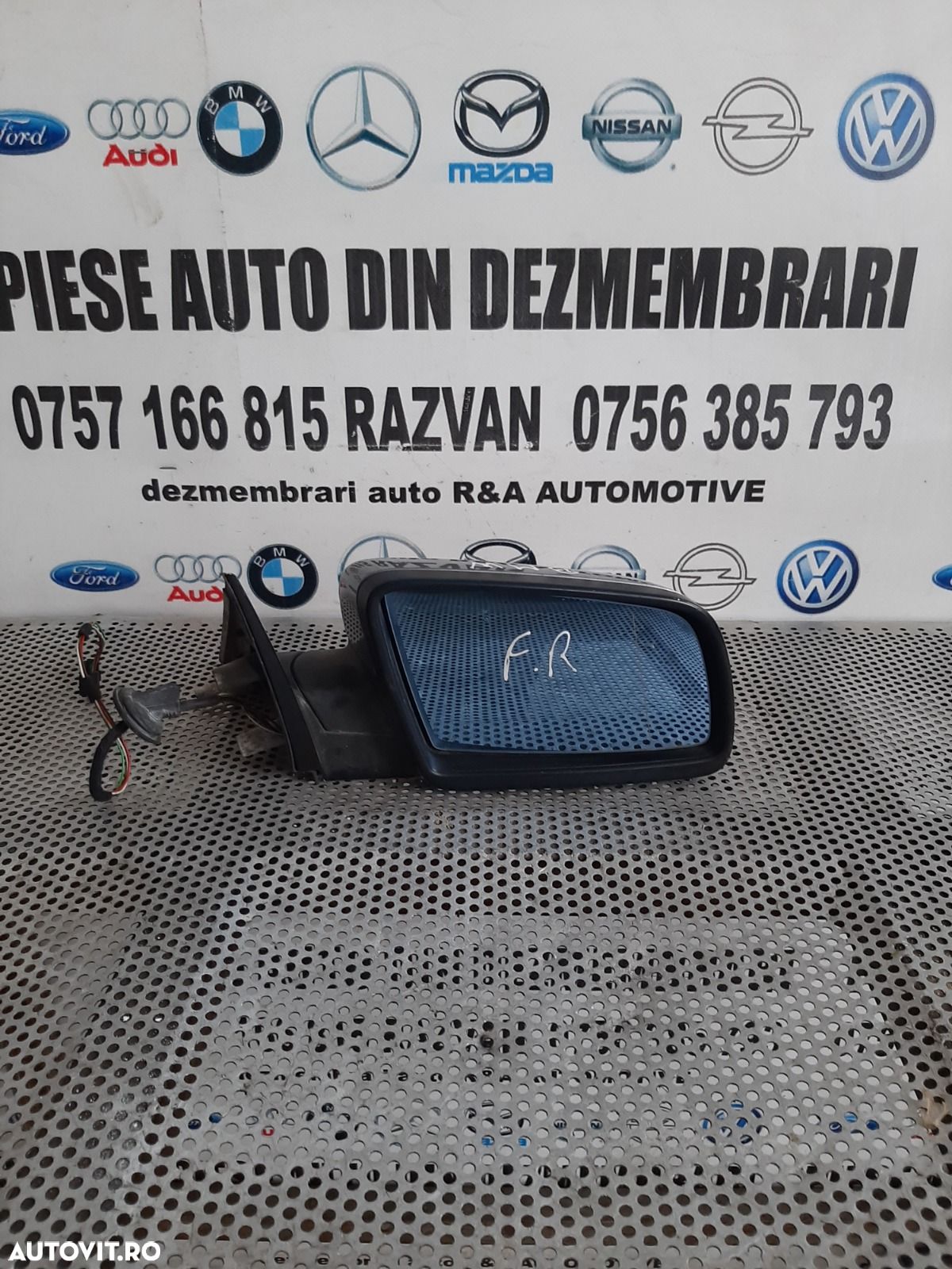 Oglinda Dreapta Electrica Bmw Seria 5 E60 E61 Vanduta De Firma Cu Garantie Livram Oriunde In Tara - 1