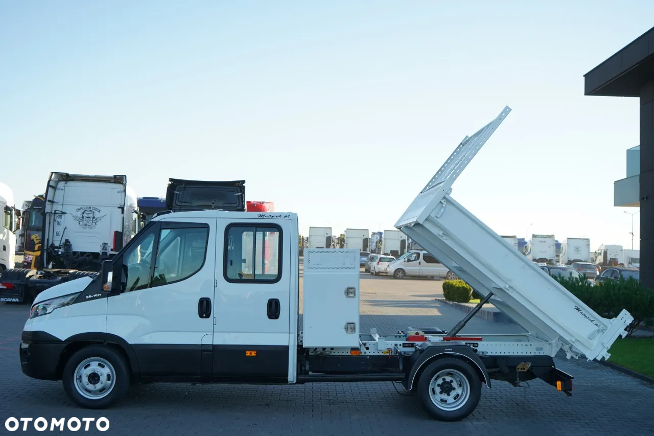 Iveco DAILY 35-150 / BRYGADOWKA / WYWROTKA – 2,4 M / BLIŹNIAK / SKRZYNIA NARZĘDZIOWA / SPROWADZONY / PO KONTRAKCIE SERWISOWYM - 6