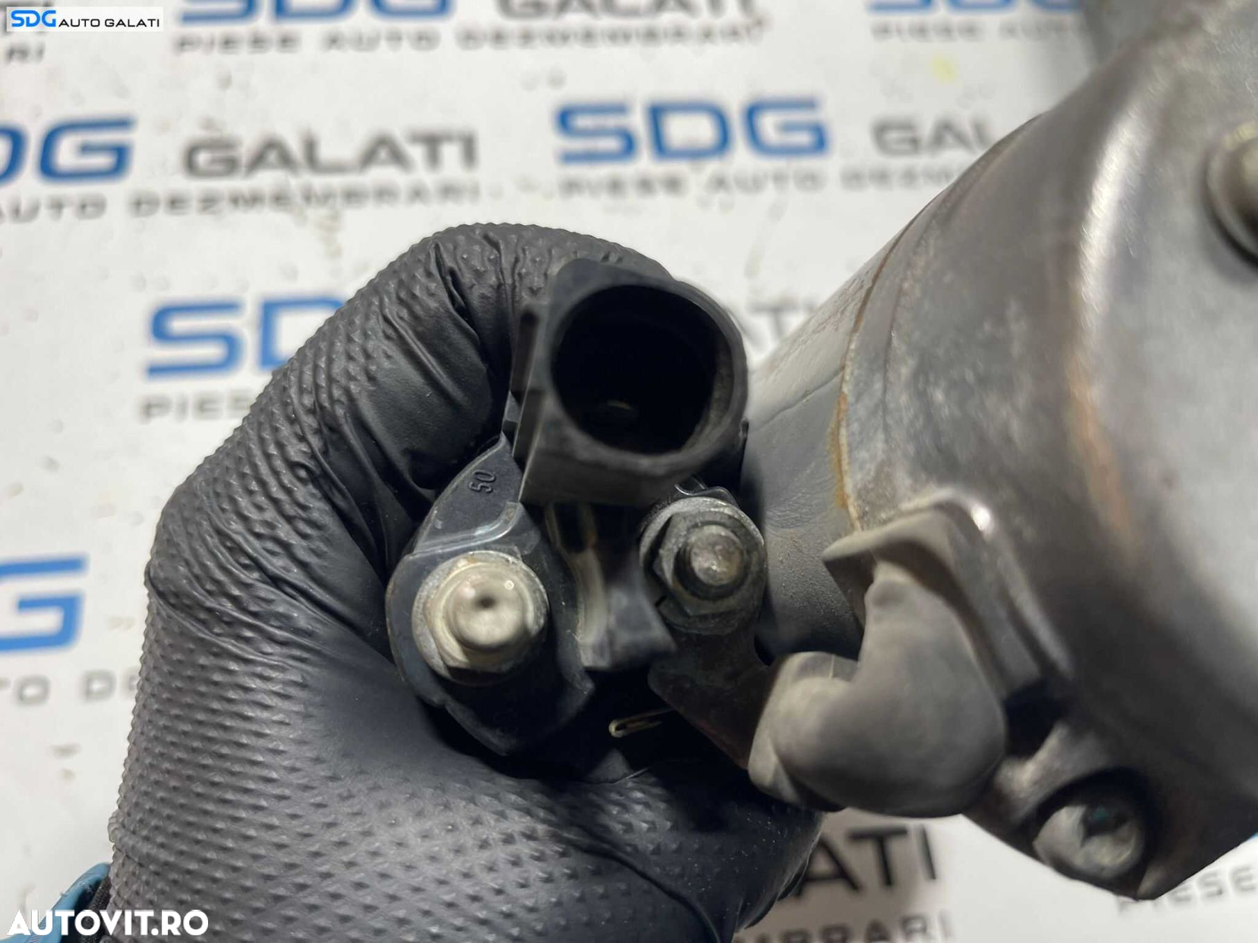 Electromotor cu 13 Dinti Skoda Fabia 2 1.6 TDI CAY CAYA CAYB CAYC 2007 - 2015 Cod 02Z911024B [B3600] - 4
