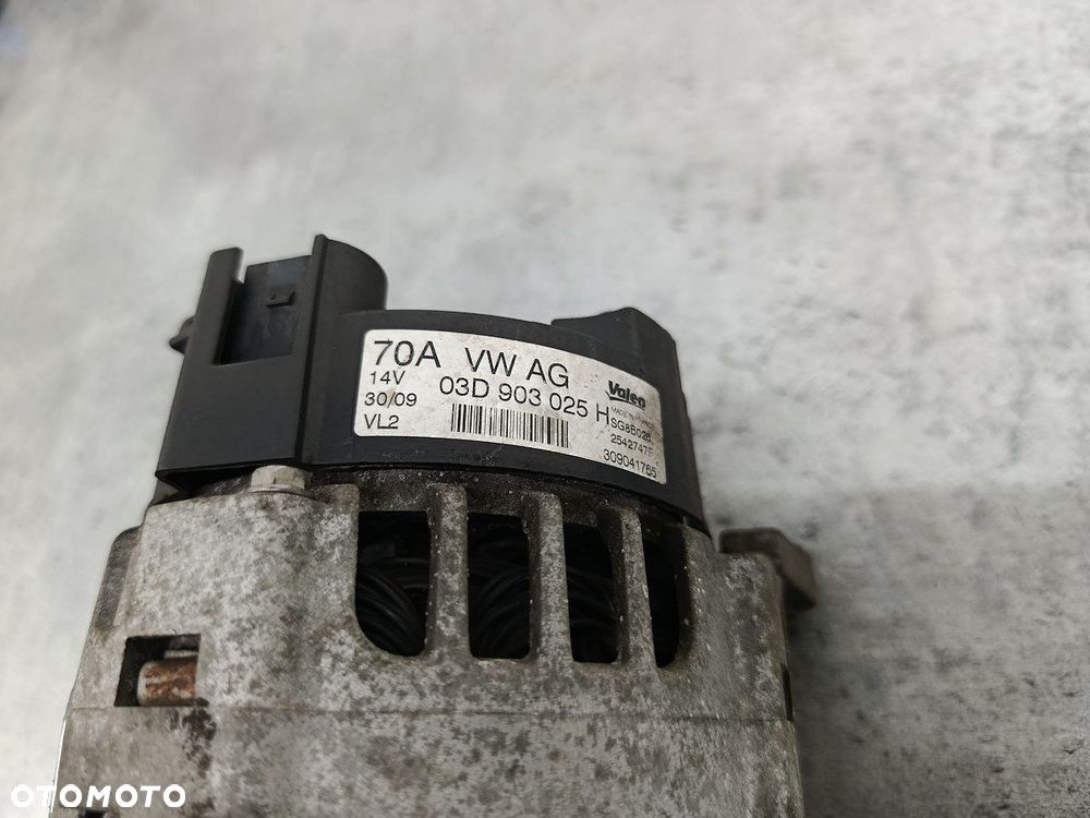 ALTERNATOR SKODA FABIA II 03D903025H  SG8B026 VALEO 1.2 HTP - 6