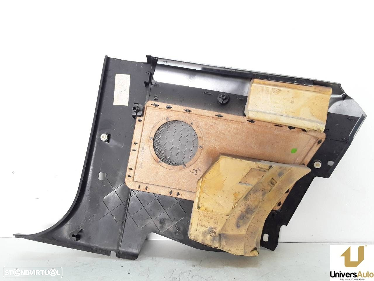 FORRA PORTA TRASEIRA ESQUERDA VOLKSWAGEN NEW BEETLE 2004 -1C0867041K - 3