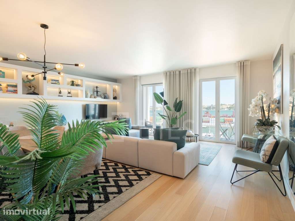 Apartamento T2 na Estrela, Lisboa, com vista rio e garagem privativa - Grande imagem: 2/20