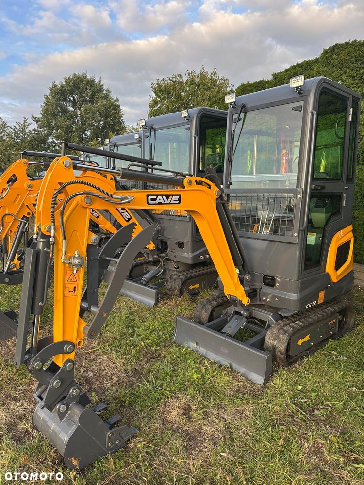 Kubota Minikoparka CAVE CE12 – 1200KG z Kabiną | silnik KUBOTA | NOWA 2026r | Raty – Leasing - 1