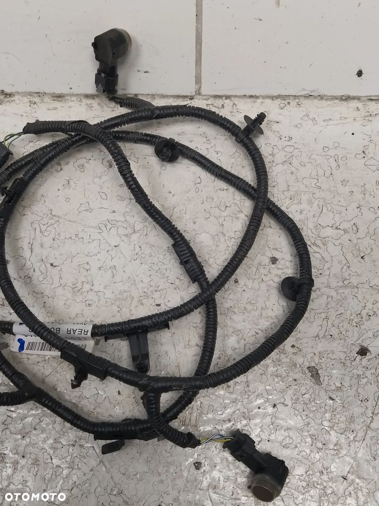 JAGUAR XF II X260 KABEL WIĄZKA PRZEWODY PDC + 4XPDC CZUJNIKI PARKOWANIA KOMPLETNE ORYGINAŁ - 5
