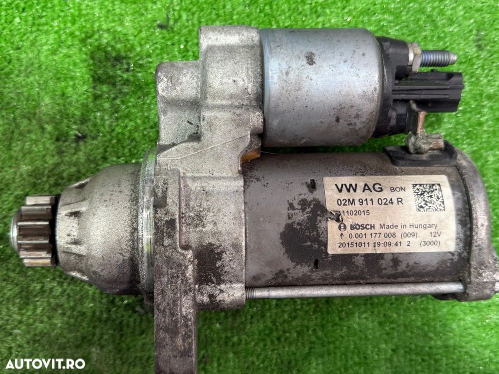 ELECTROMOTOR ( 3 BUC.) AUDI A3 8V SPORTBACK 2.0 DIESEL 2017 2012-2020 / AUDI A1 / A1 SPORTBACK 8X 1.4 BENZINA 2012 2012-2018 COD OEM 02M911021P 02M911024R 02T911024J - 7