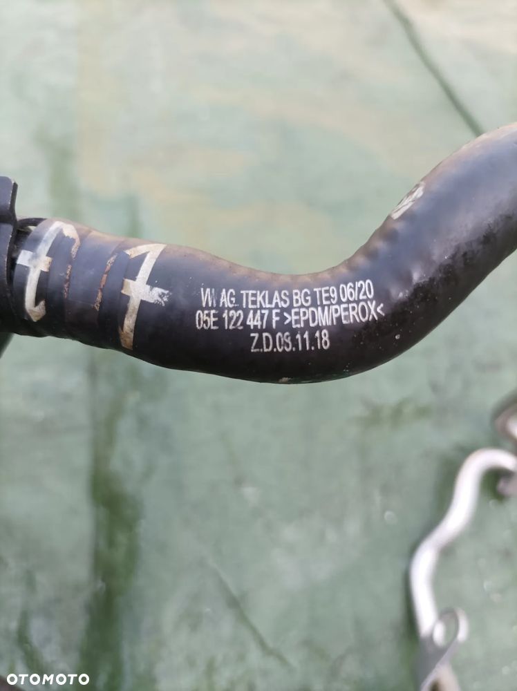 VW Skoda Audi przewody przewód wody 1,5 TSI 05E121497E 05E122447F - 4