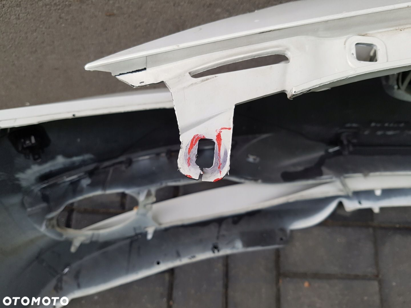BMW 3 F30 F31 zderzak przód atrapa nerka 730834705 - 11