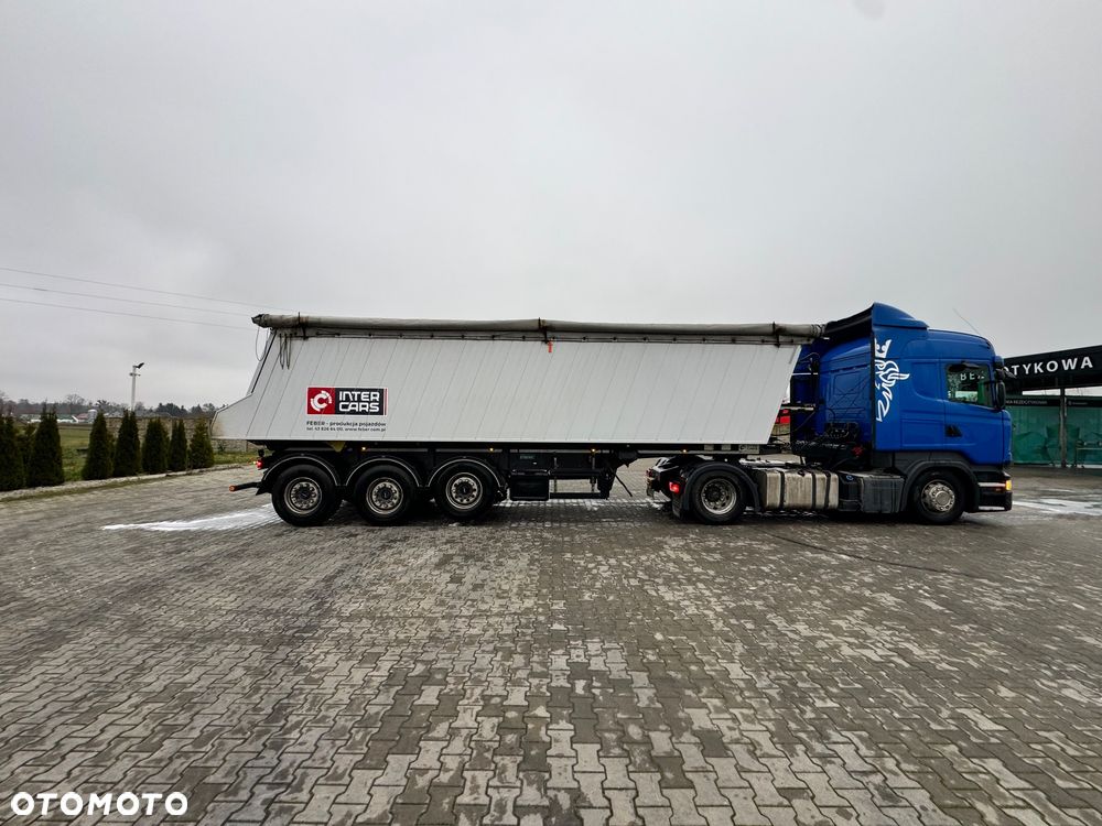 Feber Inter Cars 40m3 klapa z szybrem, lejek do asfaltu ,osie  jost tarcze - 2